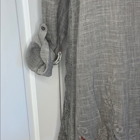 KAKTUS•MIXED MEDIA TUNIC - Picture 3 of 10